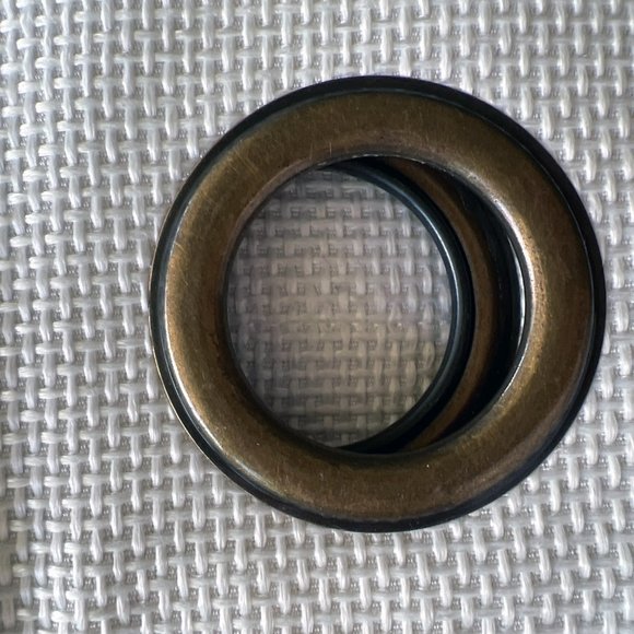 🌸4/$50🌸 NWOT Carlingdale classic textured weave grommet drape/curtain panel - Picture 8 of 11